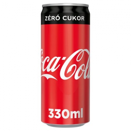 Cocacola zero 0.33 dobozos