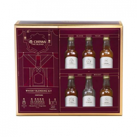 Chivas The Blend-whisky blending kit (5×0,05l)
